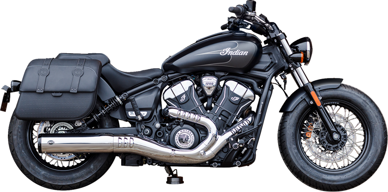 S&S CYCLE Grand National Slip-On Mufflers - Chrome - 50-State 550-1122 — image 1