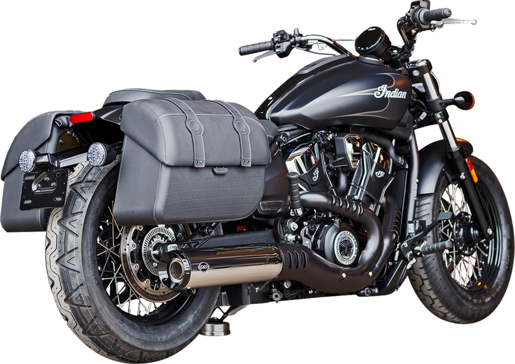 S&S CYCLE Grand National Slip-On Mufflers - Chrome - 50-State 550-1122 — image 2