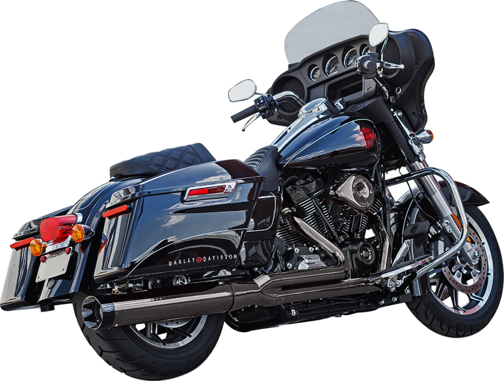 S&S CYCLE 2-into-1 Sidewinder® Exhaust System - Lava Chrome - 50-State - M8 550-1123 — image 4