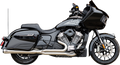 S&S CYCLE 2-into-1 Qualifier Exhaust System - Brushed Stainless Steel - 49 State - Indian with PowerPlus 550-1132 — image 1