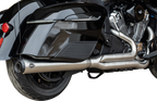S&S CYCLE 2-into-1 Qualifier Exhaust System - Brushed Stainless Steel - 49 State - Indian with PowerPlus 550-1132 — image 3