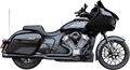 S&S CYCLE 2-into-1 Qualifier Exhaust System - Guardian Black - 49 State - Indian with PowerPlus 550-1133 — image 1