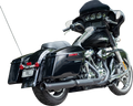 S&S CYCLE 2-into-1 Swindler Exhaust Conversion Kit - 4" - Black - M8 Touring 550-1139 — image 1
