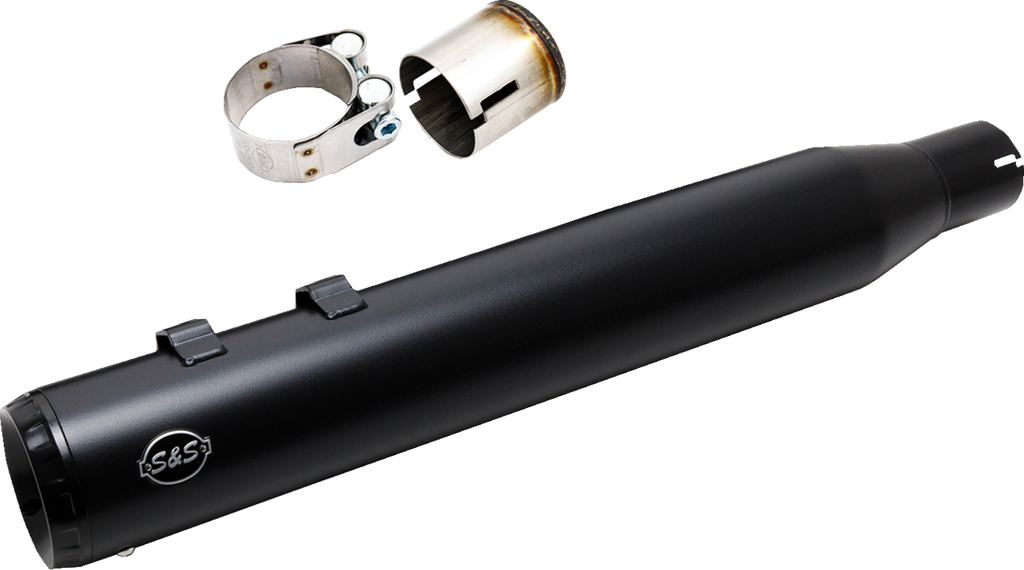 S&S CYCLE 2-into-1 Swindler Exhaust Conversion Kit - 4" - Black - M8 Touring 550-1139 — image 2