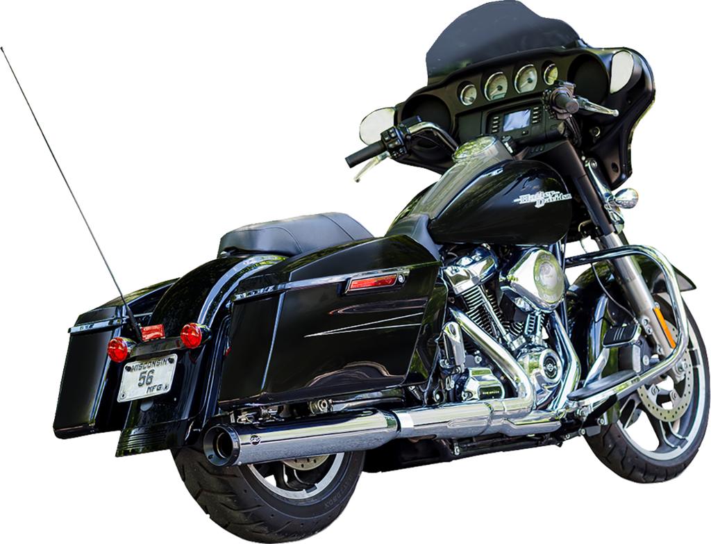 S&S CYCLE 2-into-1 Swindler Exhaust Conversion Kit - 4" - Chrome - M8 Touring 550-1140 — image 1