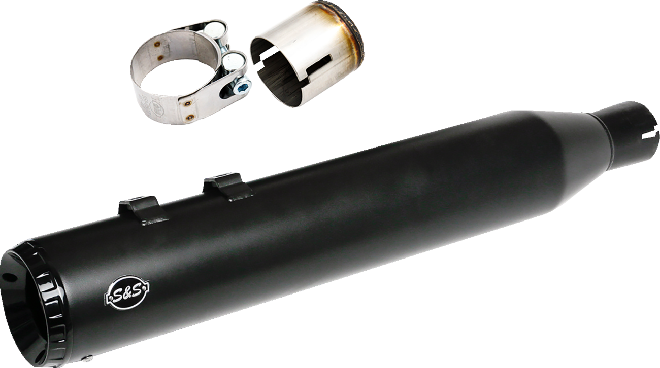 S&S CYCLE 2-into-1 Swindler Exhaust Conversion Kit - 4-1/2" - Black - M8 Touring 550-1141 — image 2