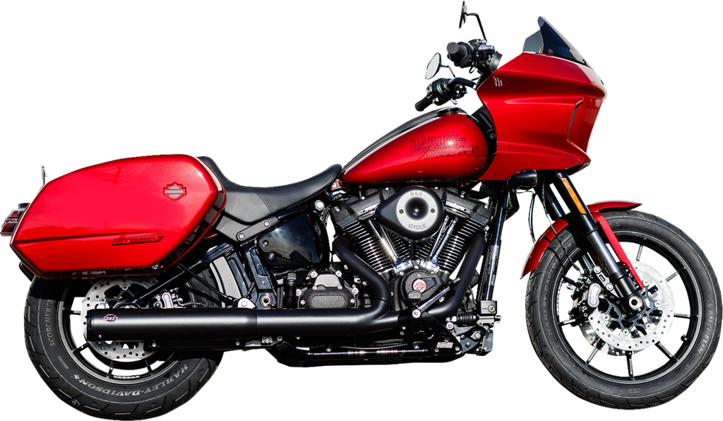 S&S CYCLE Grand National Slip-On Muffler - 50 State - 4" Black - M8 Softail 550-1159 — image 5