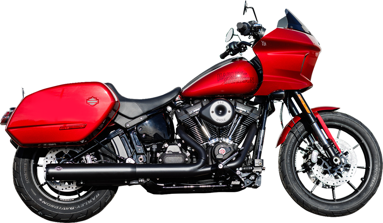 S&S CYCLE Grand National Slip-On Muffler - 50 State - 4" Black - M8 Softail 550-1159 — image 5