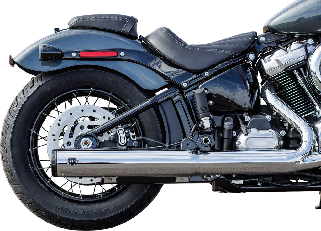 S&S CYCLE Grand National Slip-On Muffler - 50 State - 4" Chrome - M8 Softail 550-1160 — image 4