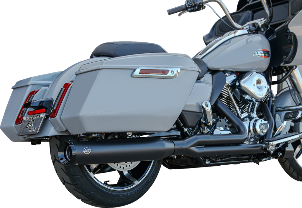 S&S CYCLE 2-into-1 GNX Exhaust System - Race Only - Guardian Black - Touring 550-1167 — image 2