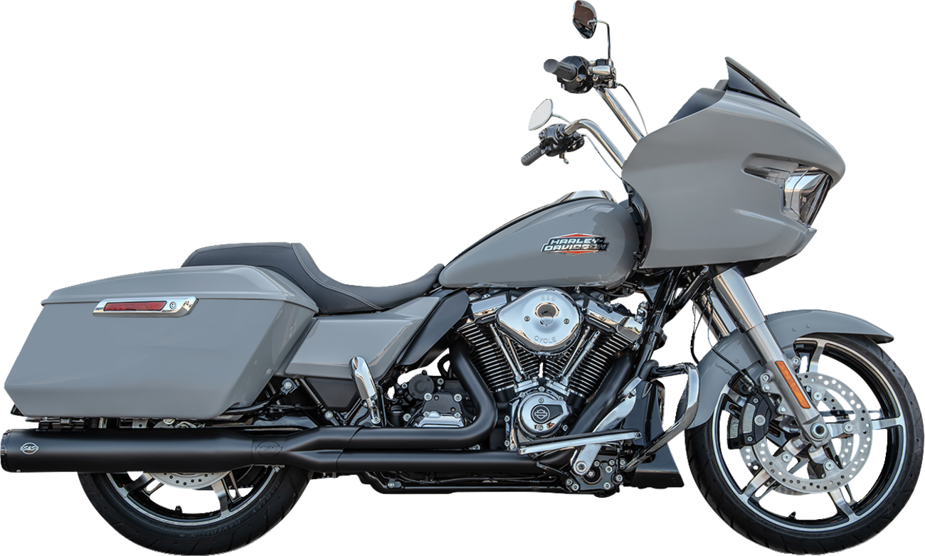 S&S CYCLE 2-into-1 GNX Exhaust System - Race Only - Chrome - Touring 550-1168 — image 4