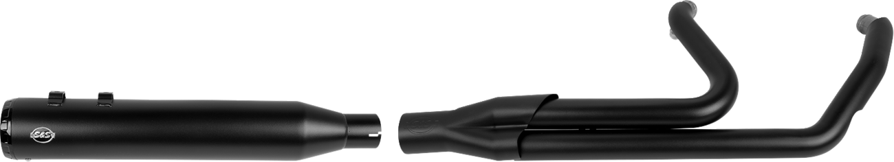 S&S CYCLE 2-into-1 GNX Exhaust System - 49-State - Guardian Black - M8 Touring 550-1169 — image 3