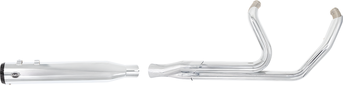 S&S CYCLE 2-into-1 GNX Exhaust System - 49-State - Chrome - M8 Touring 550-1170 — image 2