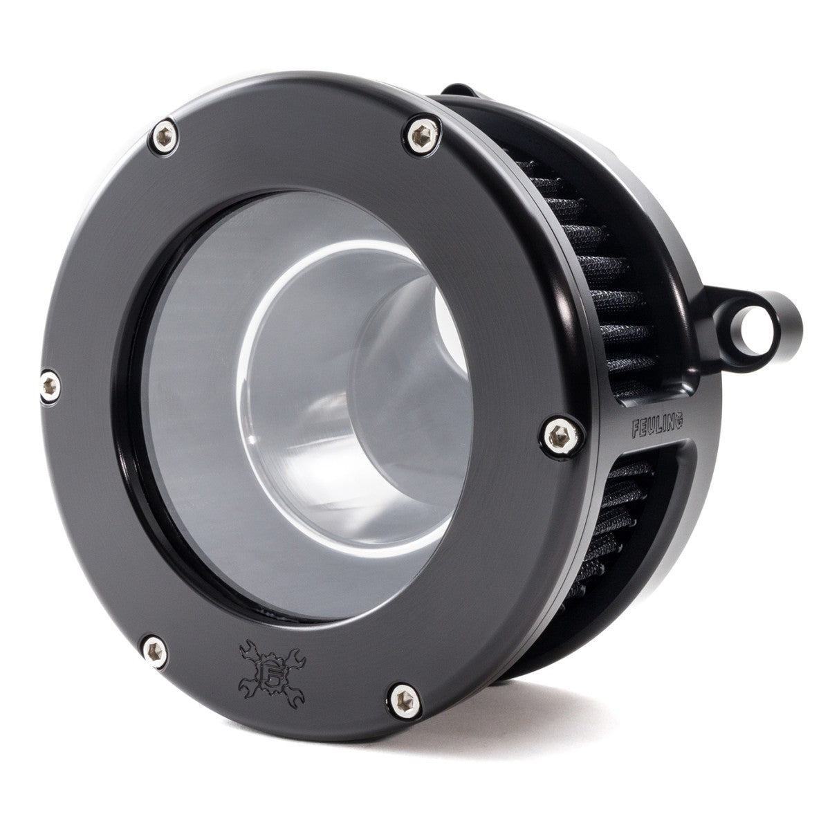 Feuling BA Air Cleaner Kit for M8 VVT and Gen2 Touring - Black/Clear - 5574 — image 1