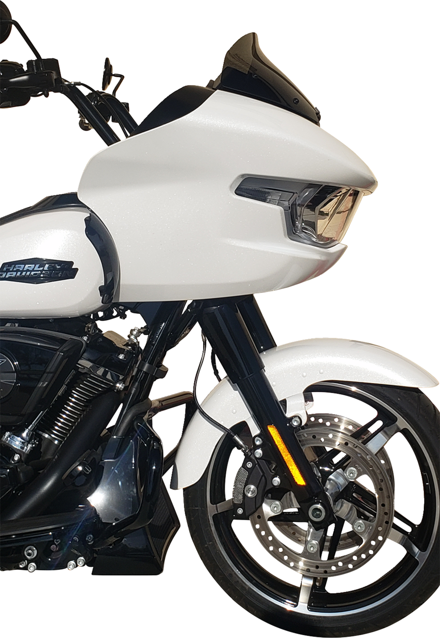 WIND VEST Windshield - 10-1/2" - Dark Smoke - FLTRX/SE/STSE 57-1040 — image 3