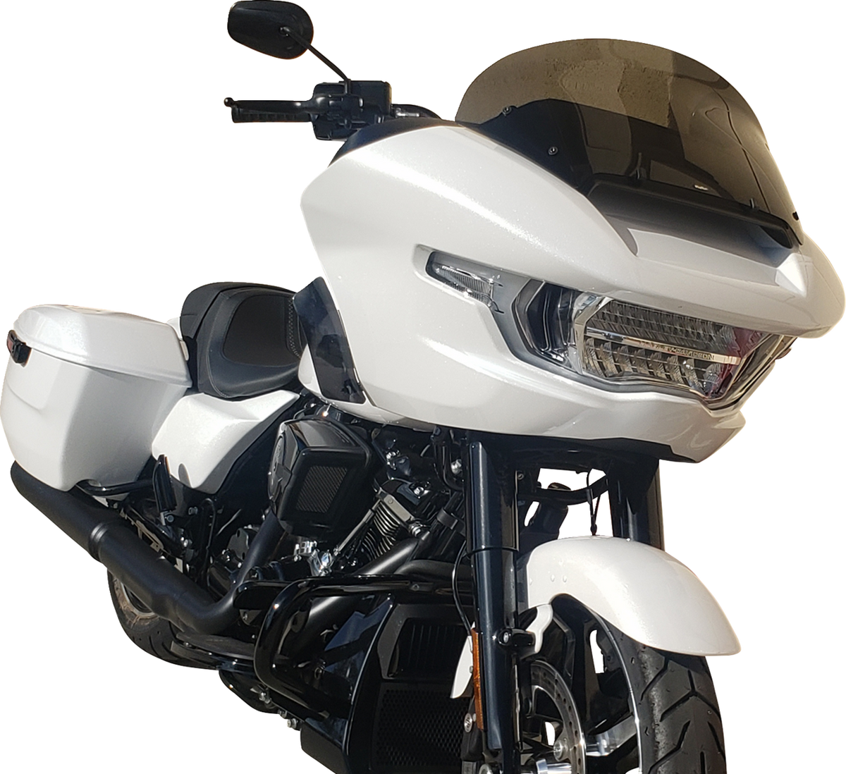 WIND VEST Windshield - 11-1/2" - Dark Smoke - FLTRX/SE/STSE 57-1140 — image 2