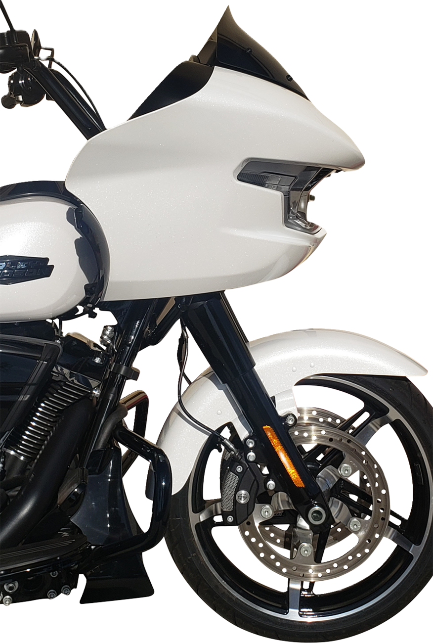 WIND VEST Windshield - 9-1/2" - Dark Smoke - FLTRX/SE/STSE 57-9040 — image 1