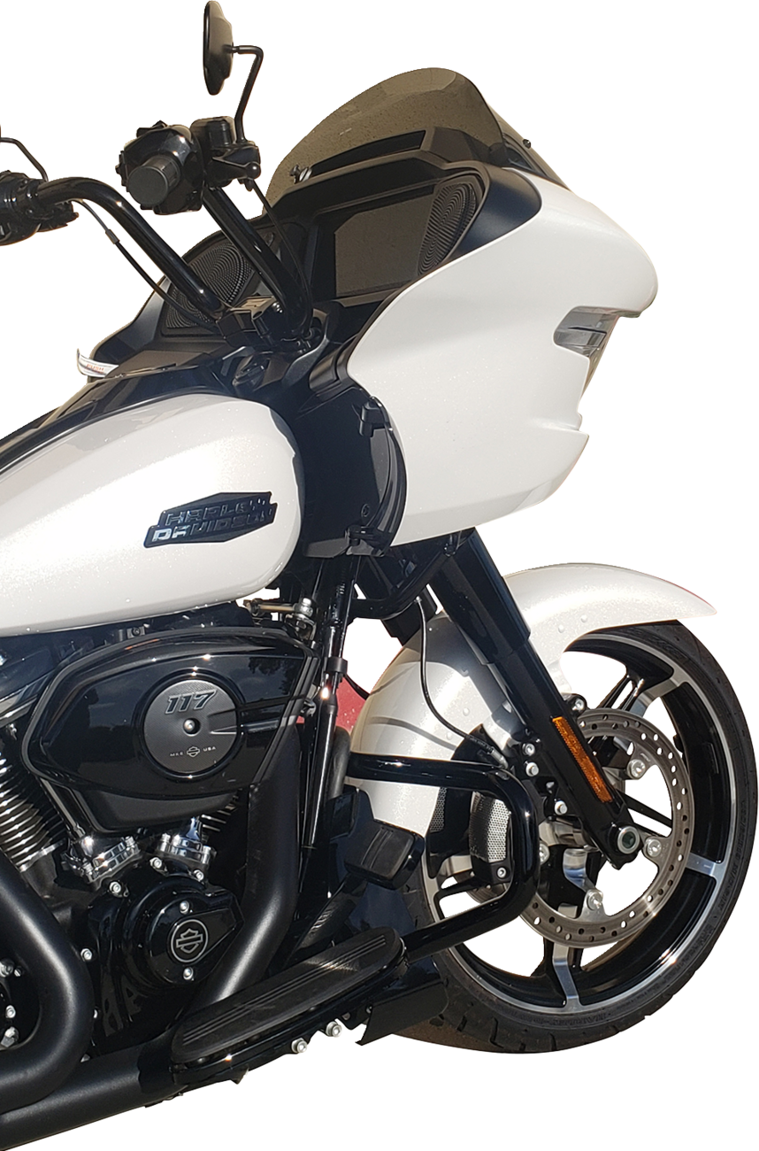 WIND VEST Windshield - 9-1/2" - Dark Smoke - FLTRX/SE/STSE 57-9040 — image 2