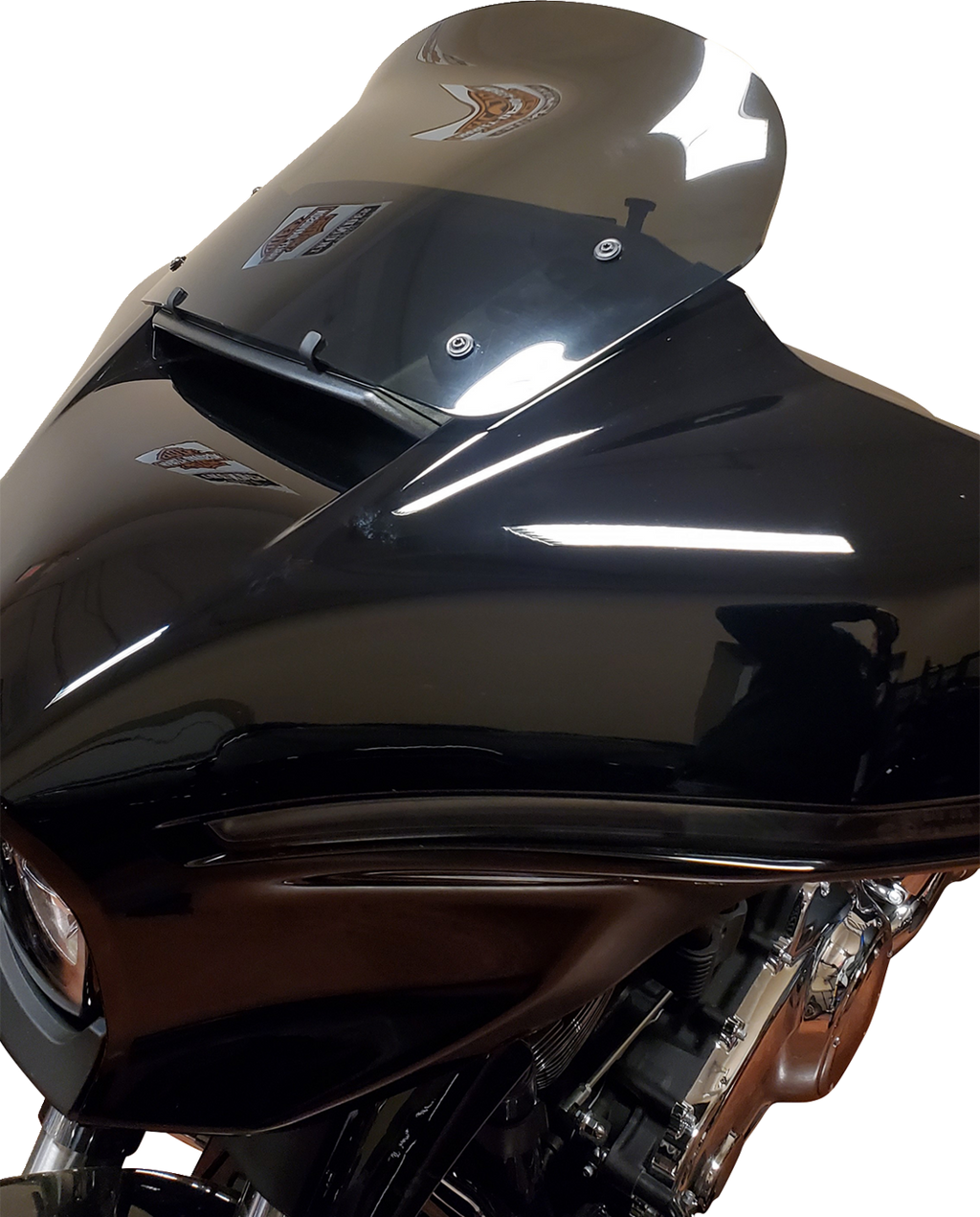 WIND VEST Windshield - 12-1/2" - Dark Smoke - FLHX, FLHXSE 58-1240 — image 2
