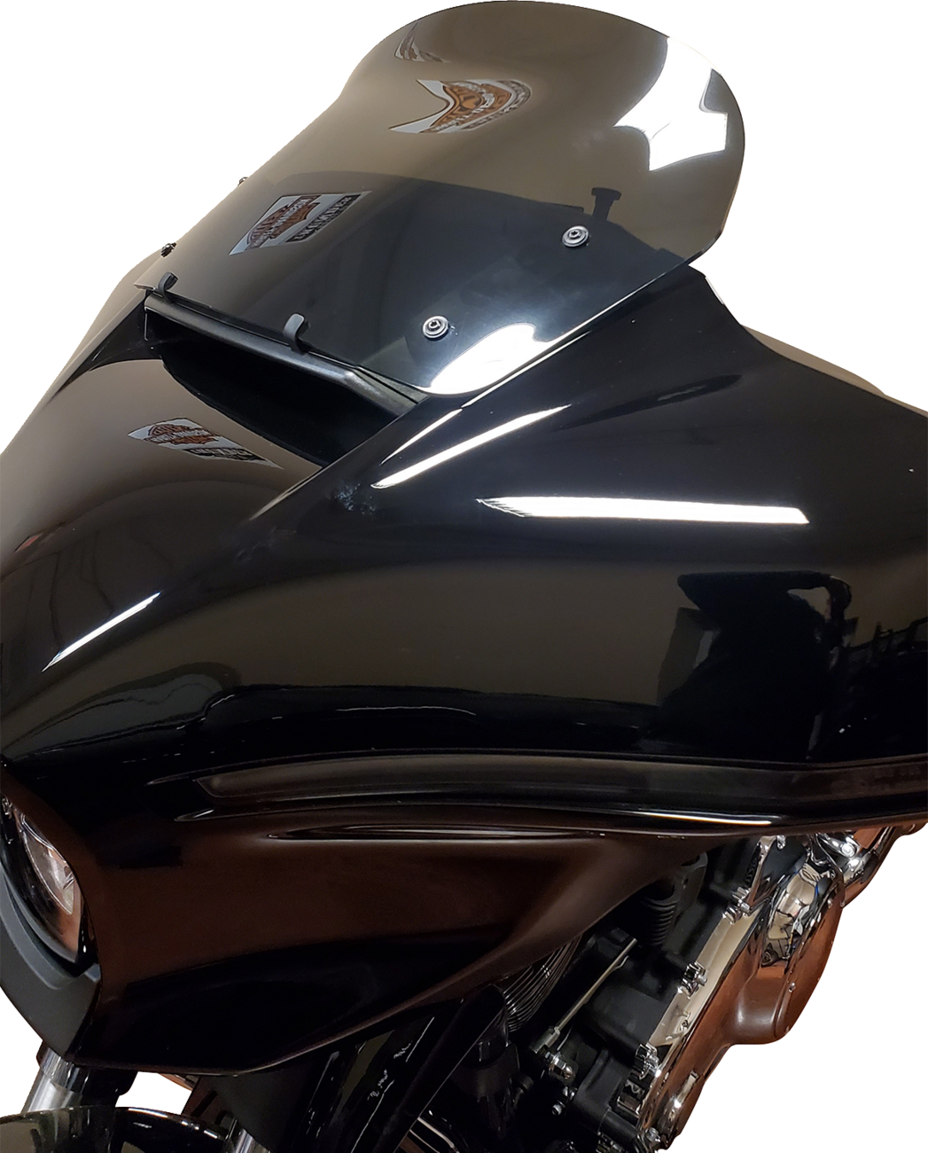 WIND VEST Windshield - 12-1/2" - Dark Smoke - FLHX, FLHXSE 58-1240 — image 2