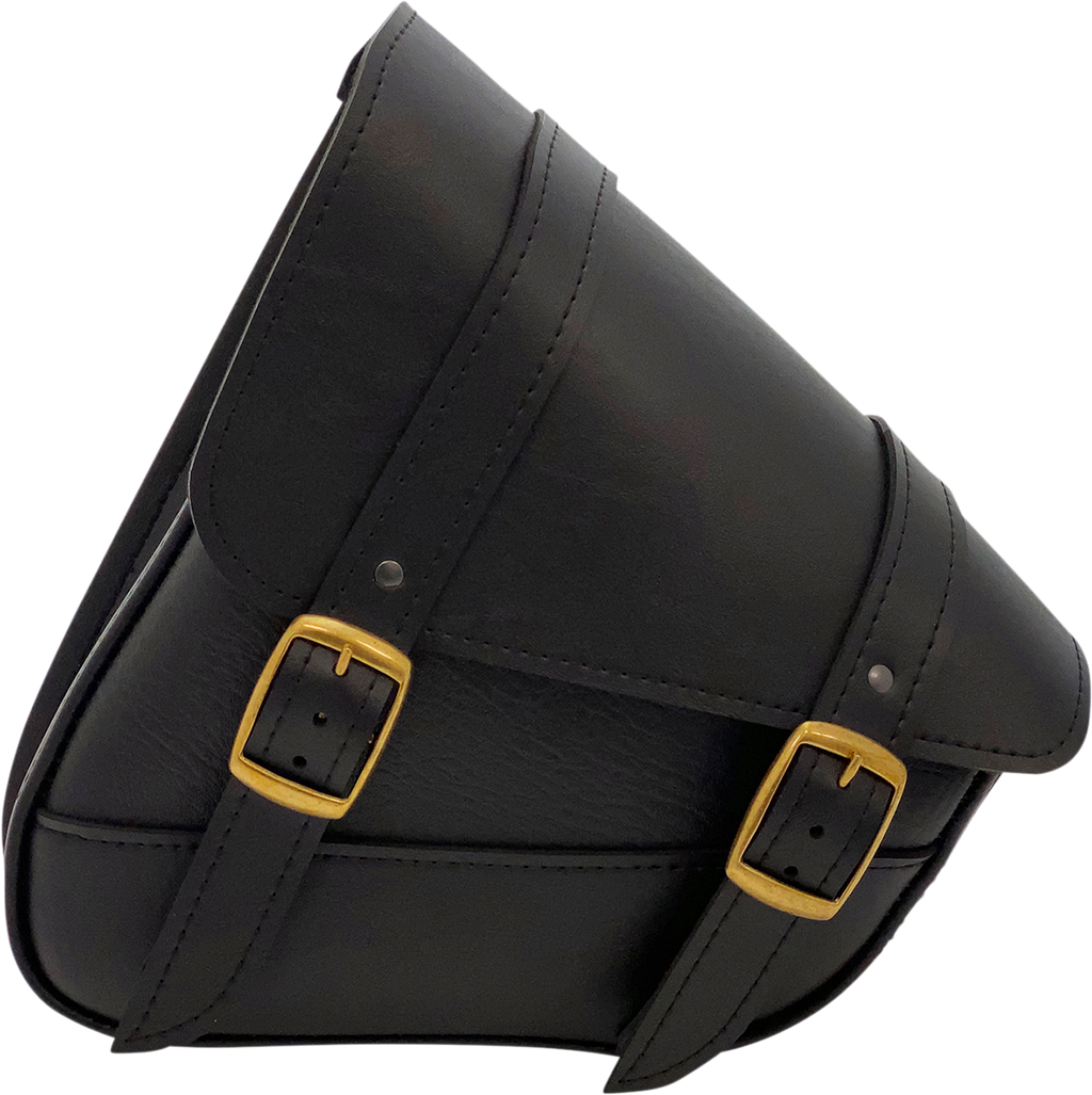 WILLIE & MAX LUGGAGE Softail Swing Arm Bag - Black - Triangulated 59776-08 — image 1