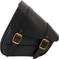WILLIE & MAX LUGGAGE Softail Swing Arm Bag - Black - Triangulated 59776-08 — image 1