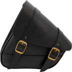 WILLIE & MAX LUGGAGE Softail Swing Arm Bag - Black - Triangulated 59776-08 — image 1
