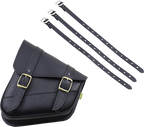 WILLIE & MAX LUGGAGE Softail Swing Arm Bag - Black - Triangulated 59776-08 — image 2