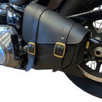 WILLIE & MAX LUGGAGE Softail Swing Arm Bag - Black - Triangulated 59776-08 — image 3