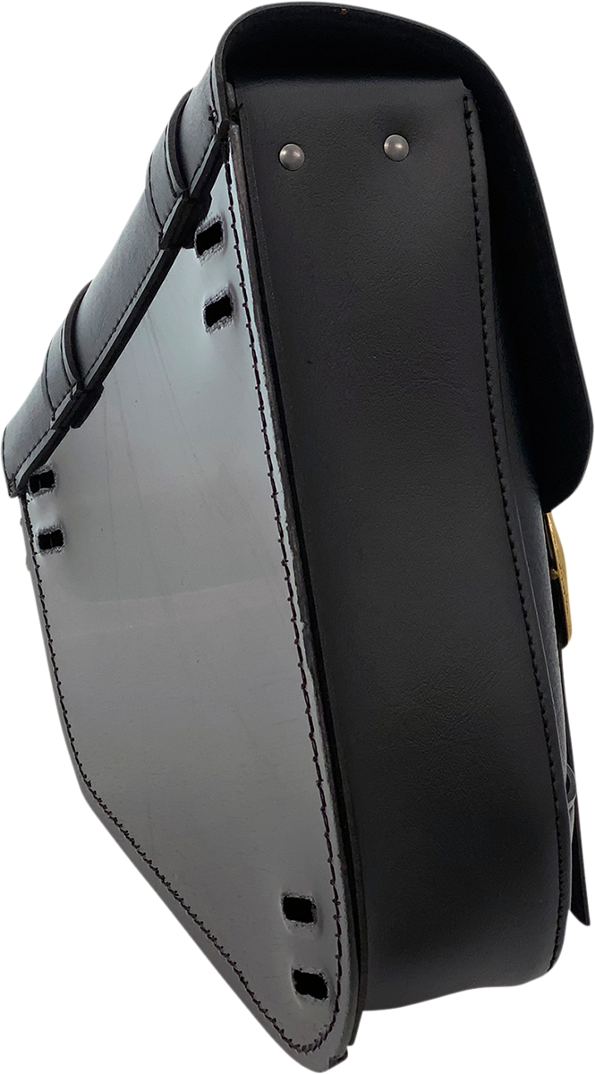 WILLIE & MAX LUGGAGE Softail Swing Arm Bag - Black - Triangulated 59776-08 — image 5