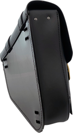 WILLIE & MAX LUGGAGE Softail Swing Arm Bag - Black - Triangulated 59776-08 — image 5