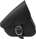 WILLIE & MAX LUGGAGE Leather Swingarm Bag - Black with Chrome Buckle 59904-00 — image 1