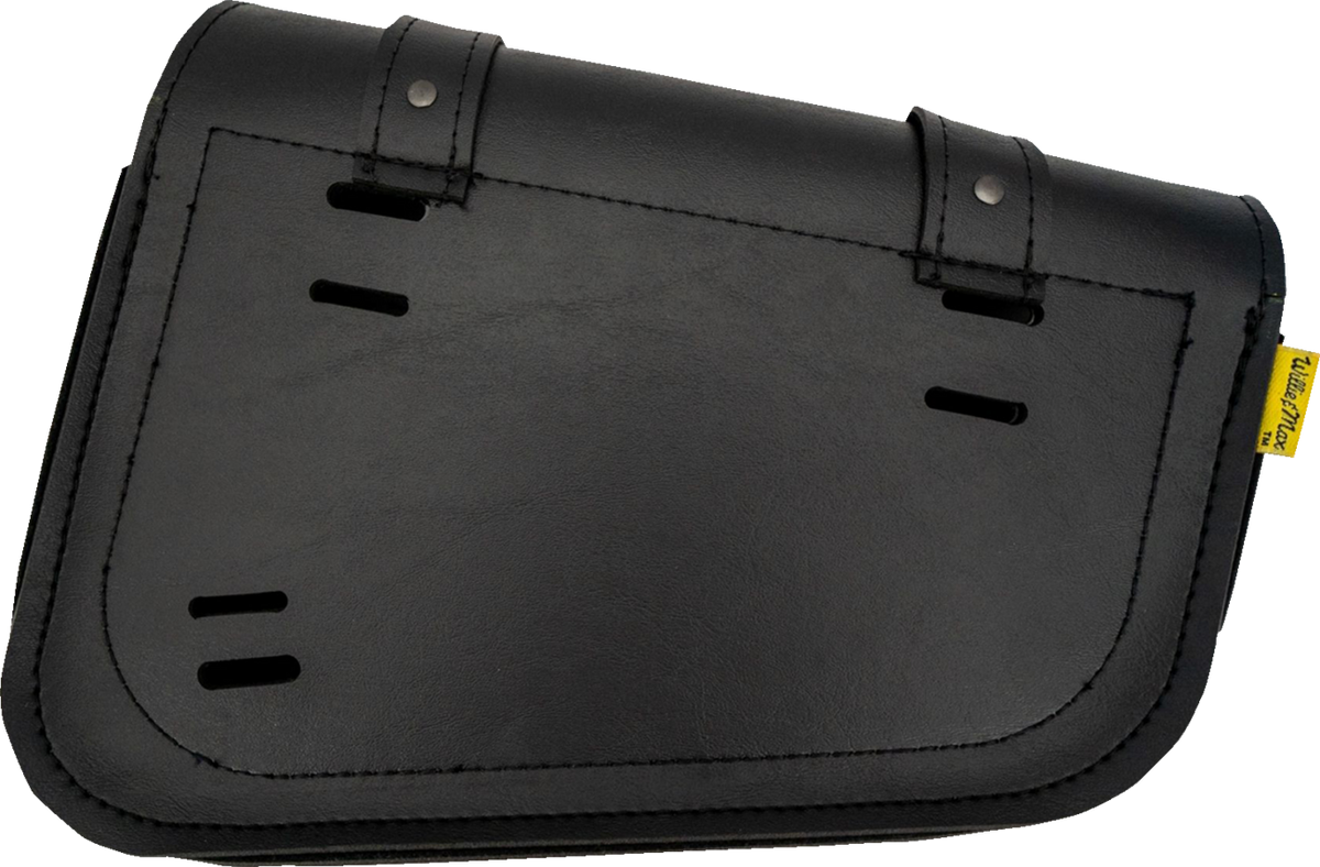 WILLIE & MAX LUGGAGE Blackjack Swingarm Bag - Black - Triangulated - Left 59919-00 — image 2