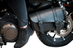 WILLIE & MAX LUGGAGE Blackjack Swingarm Bag - Black - Triangulated - Left 59919-00 — image 5