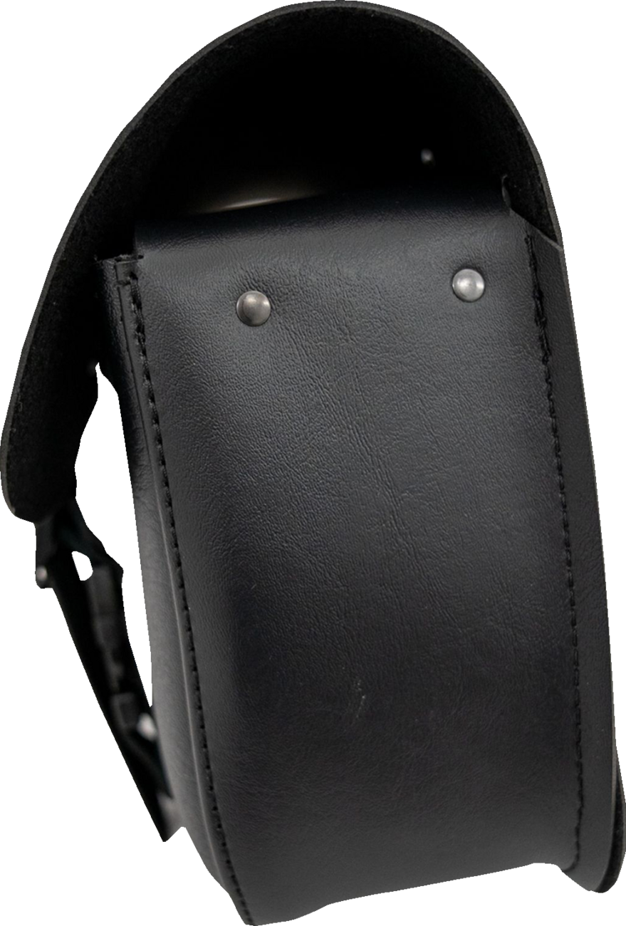 WILLIE & MAX LUGGAGE Blackjack Swingarm Bag - Black - Triangulated - Left 59919-00 — image 6