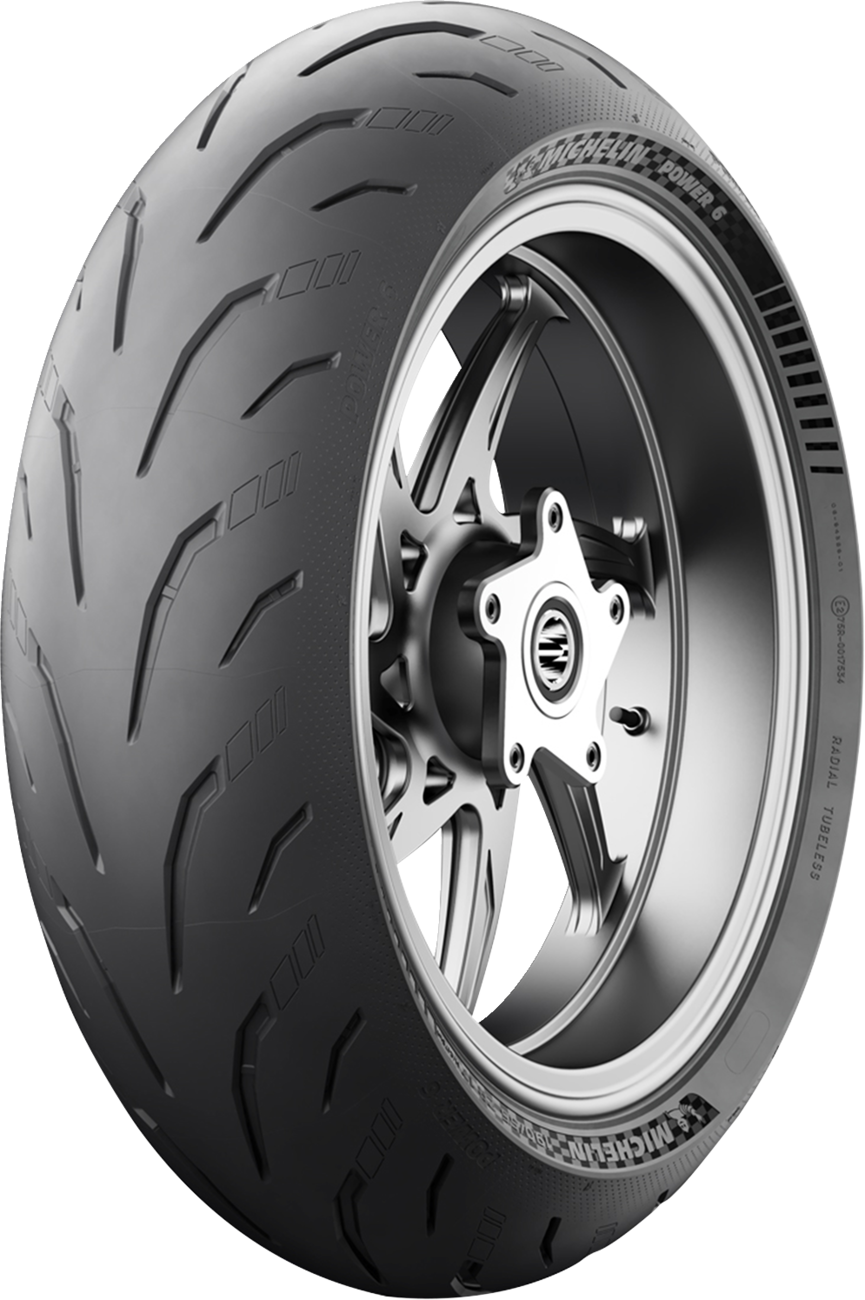 MICHELIN Tire - Power 6 - Rear - 190/50ZR17 - (73W) 59965 — image 1