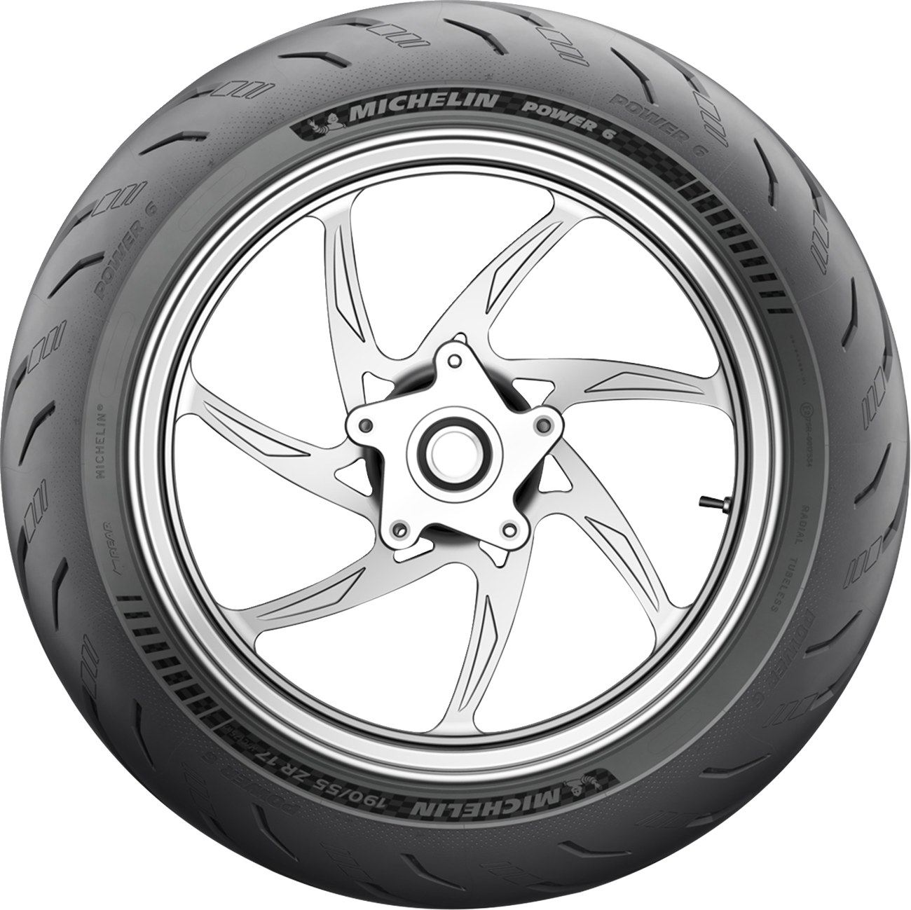 MICHELIN Tire - Power 6 - Rear - 190/50ZR17 - (73W) 59965 — image 4