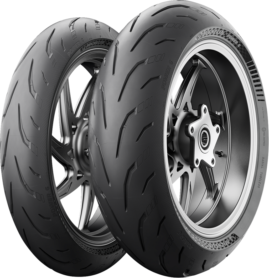 MICHELIN Tire - Power 6 - Rear - 190/50ZR17 - (73W) 59965 — image 5