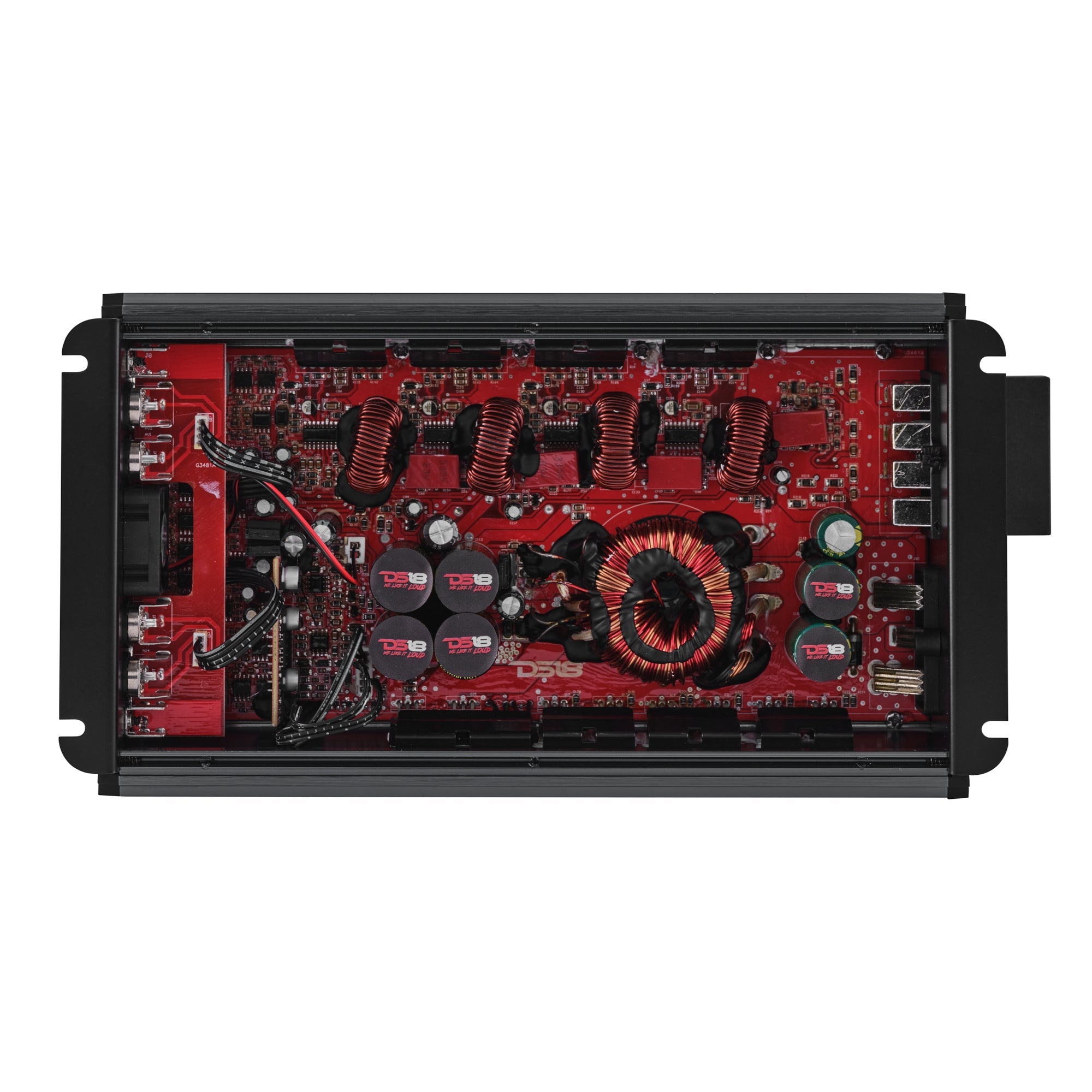 DS18 FRP-2.4K4/TI Compact 4-Channel Full-Range Class-D Amplifier | 2400W RMS - Titanium — image 2