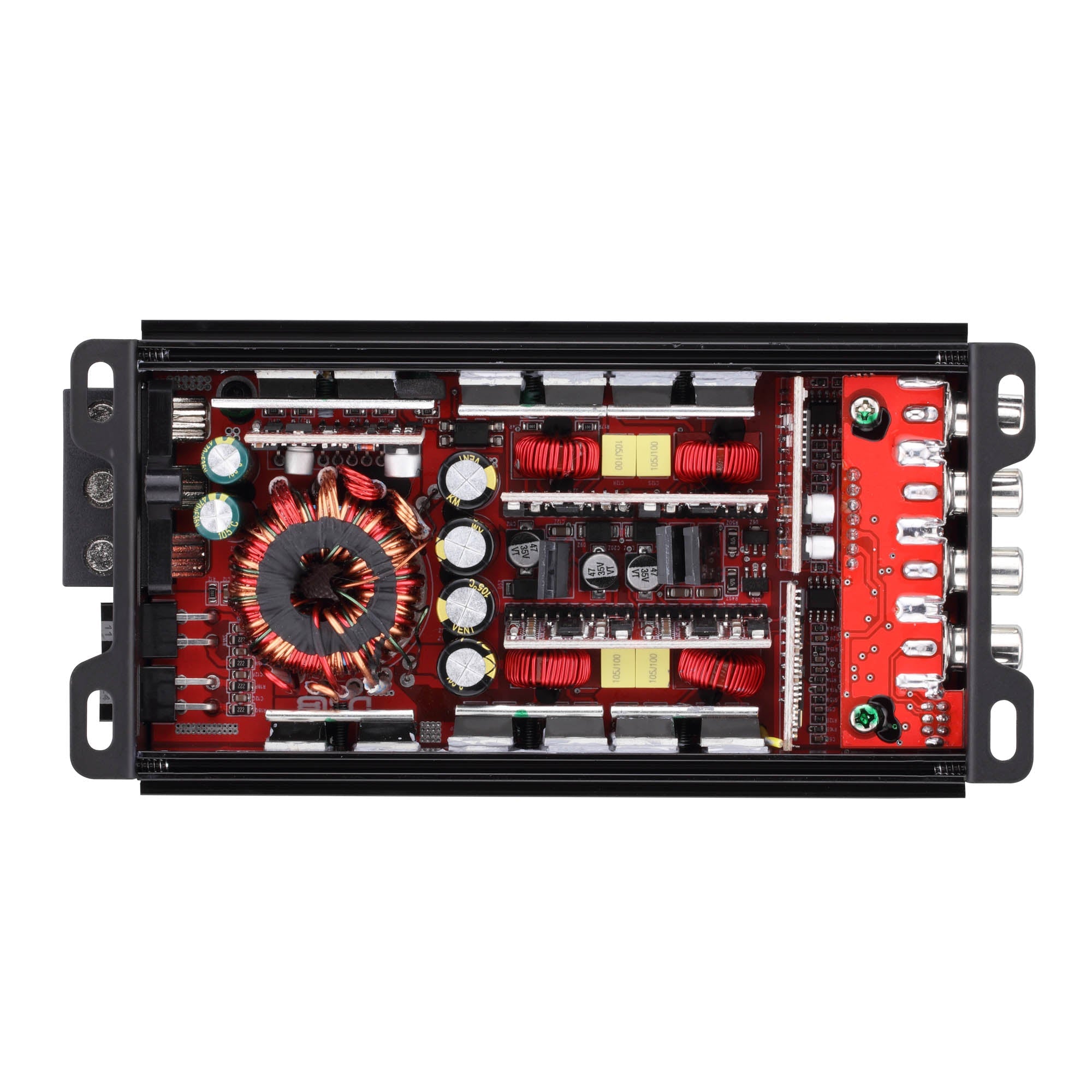 DS18 X4BT X 4-Channel Ultra Compact Full-Range Amplifier with Bluetooth Connectivity - 4 x 70 Watts Rms — image 2