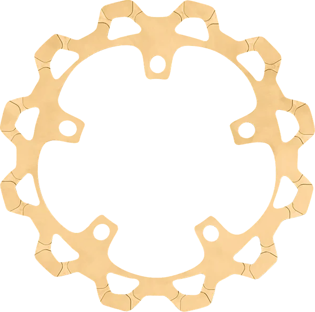 LYNDALL RACING BRAKES LLC Brake Rotor - 320 mm - Front - Gold 6-632 — image 1