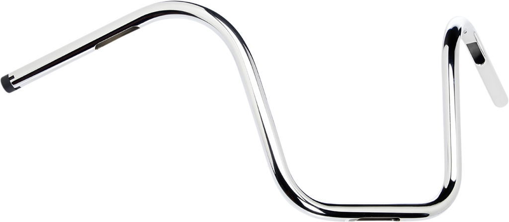 BILTWELL 1" Handlebar w/ TBW Plugs - Ape Hanger - Chrome 6004-1057 — image 3