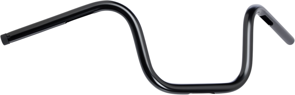 BILTWELL 1" Handlebar w/ TBW Plugs - Chumps - Black 6005-2017 — image 2