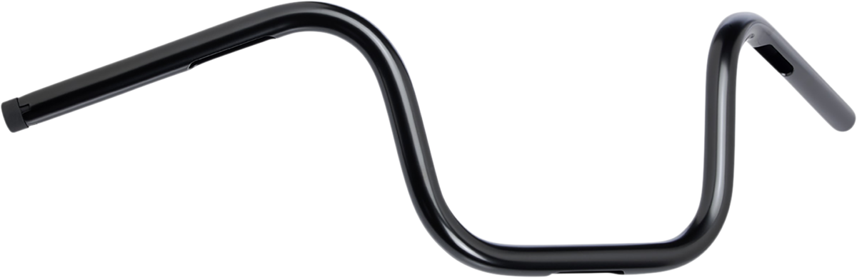 BILTWELL 1" Handlebar w/ TBW Plugs - Chumps - Black 6005-2017 — image 2