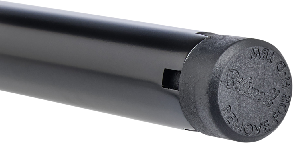 BILTWELL 1" Handlebar w/ TBW Plugs - Chumps - Black 6005-2017 — image 3