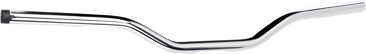 BILTWELL 1" Handlebar w/ TBW Plugs - Tracker - Chrome 6007-1057 — image 3