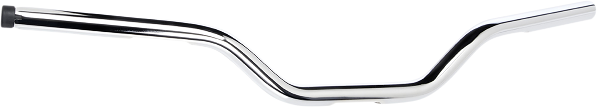 BILTWELL 1" Handlebar w/ TBW Plugs - Tracker Mid - Chrome 6008-1057 — image 2