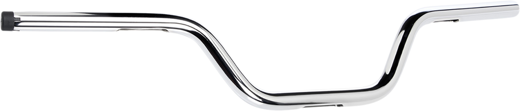 BILTWELL 1" Handlebar w/ TBW Plugs - Tracker High - Chrome 6009-1057 — image 3