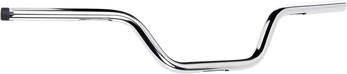 BILTWELL 1" Handlebar w/ TBW Plugs - Tracker High - Chrome 6009-1057 — image 3