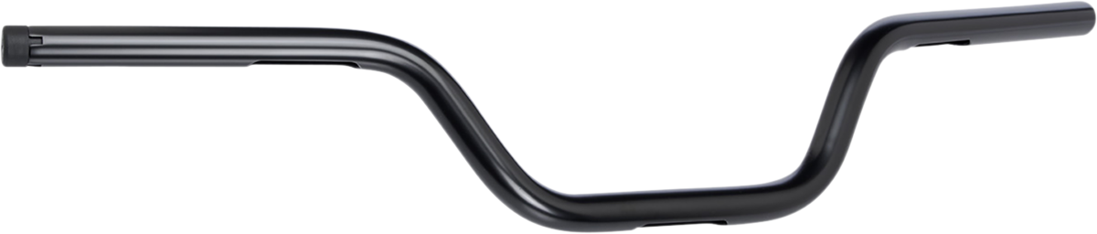 BILTWELL 1" Handlebar w/ TBW Plugs - Tracker High - Black 6009-2017 — image 2